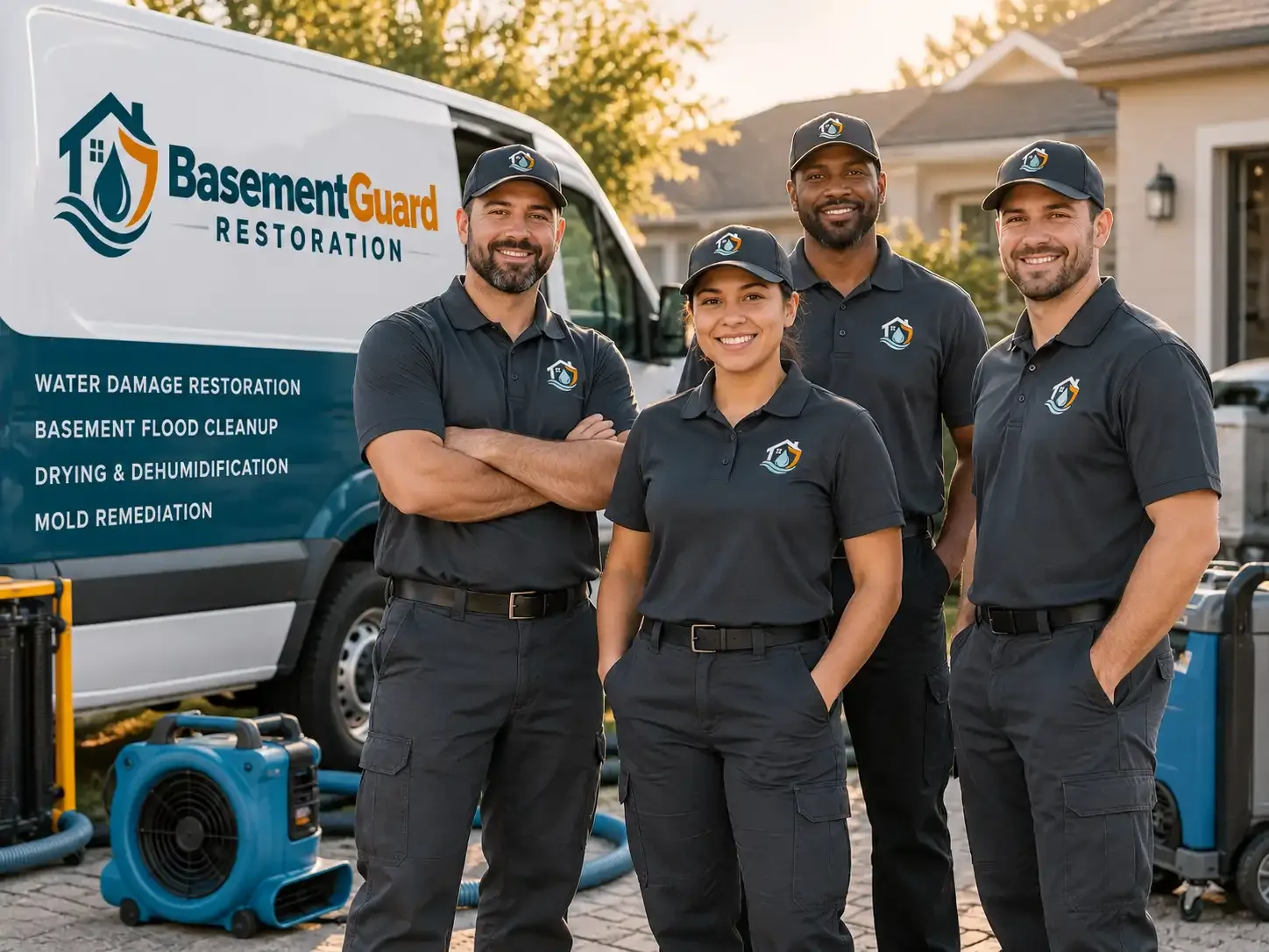 Basement Water Damage Restoration company in Pigeon, MI